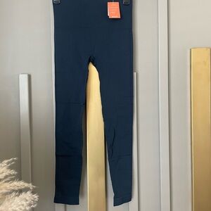 SPANX Navy High-Waist Leggings